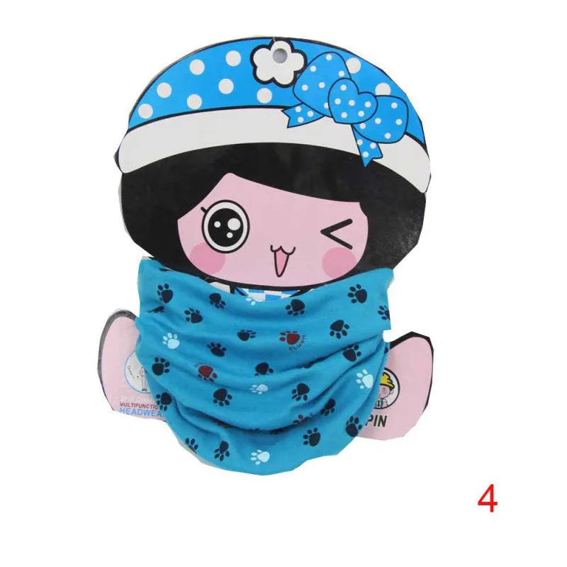 Kids Child Cotton Scarf Baby Scarf 40*20cm Boys Girl O Ring Scarf Children Collar Child Neck Scarf SM6