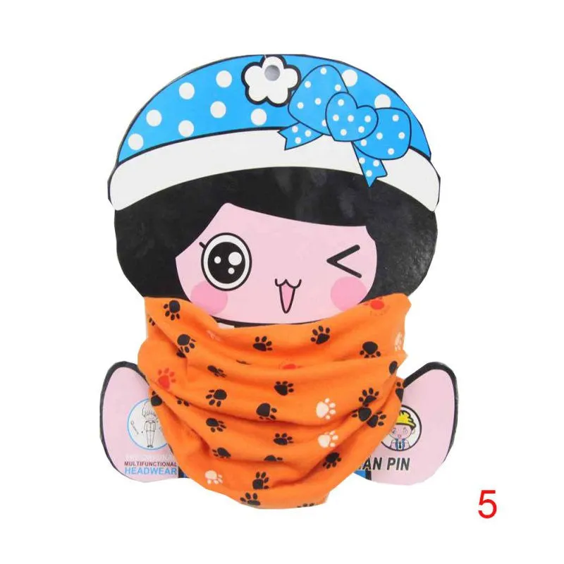 Kids Child Cotton Scarf Baby Scarf 40*20cm Boys Girl O Ring Scarf Children Collar Child Neck Scarf SM6