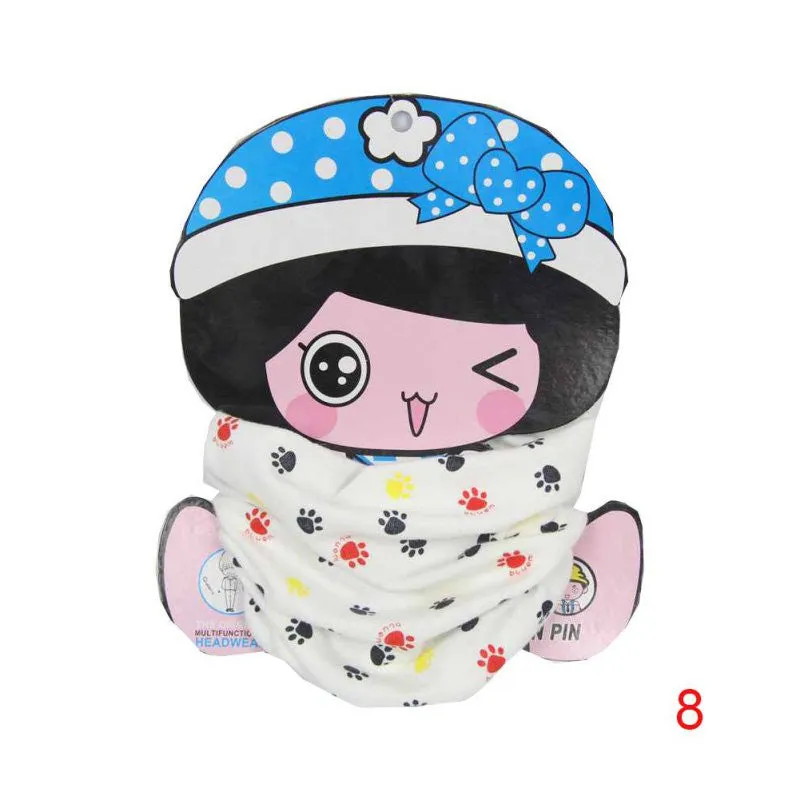 Kids Child Cotton Scarf Baby Scarf 40*20cm Boys Girl O Ring Scarf Children Collar Child Neck Scarf SM6