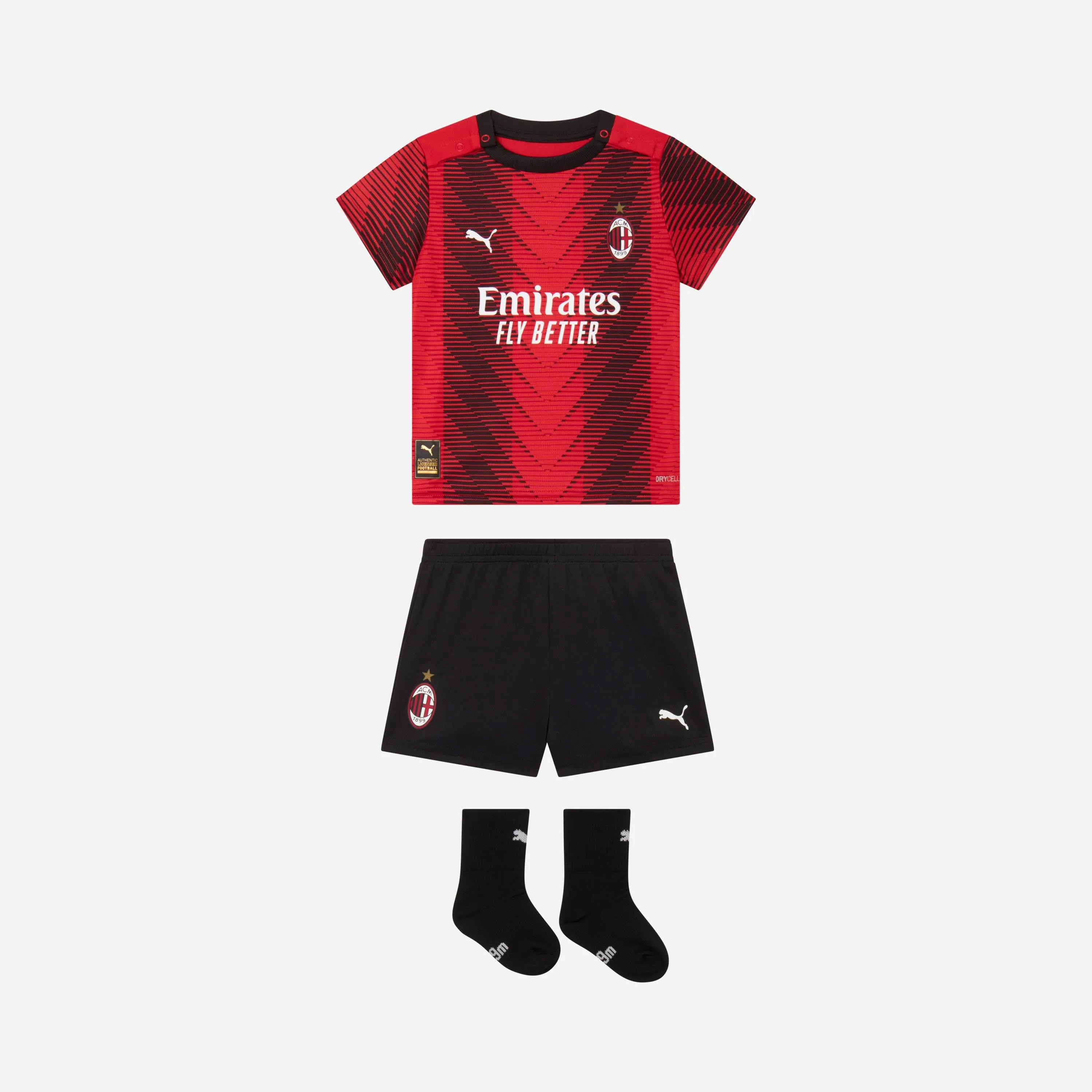 KIT GARA MILAN HOME NEONATO 2023/24