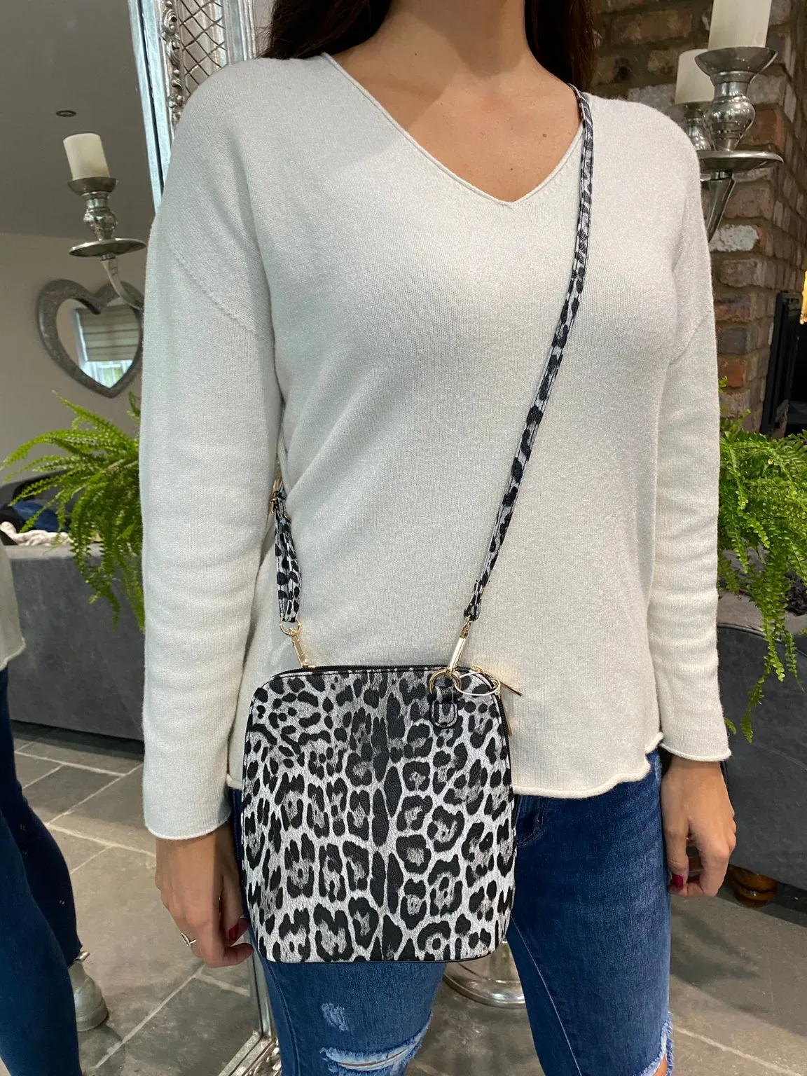 Leopard Crossbody Bag Paige