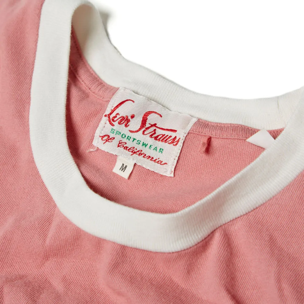 Levi's Vintage Clothing 1950s Sportswear TeeDusty Pink