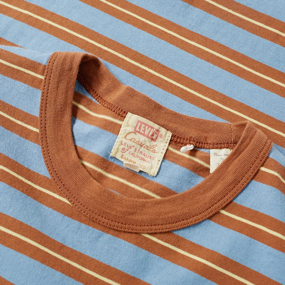 Levi's Vintage Clothing 1960s Casuals Stripe TeeBrown