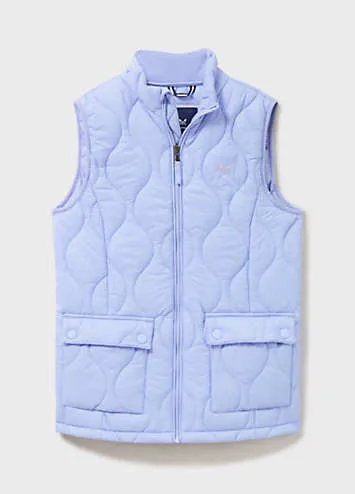 Lightweight Nylon Onion Quilting Gilet by Crew Clothing Company | Look Again