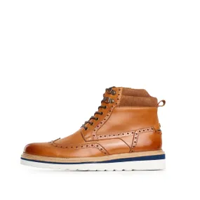 LINTON 3.0 TAN BROGUE BOOT