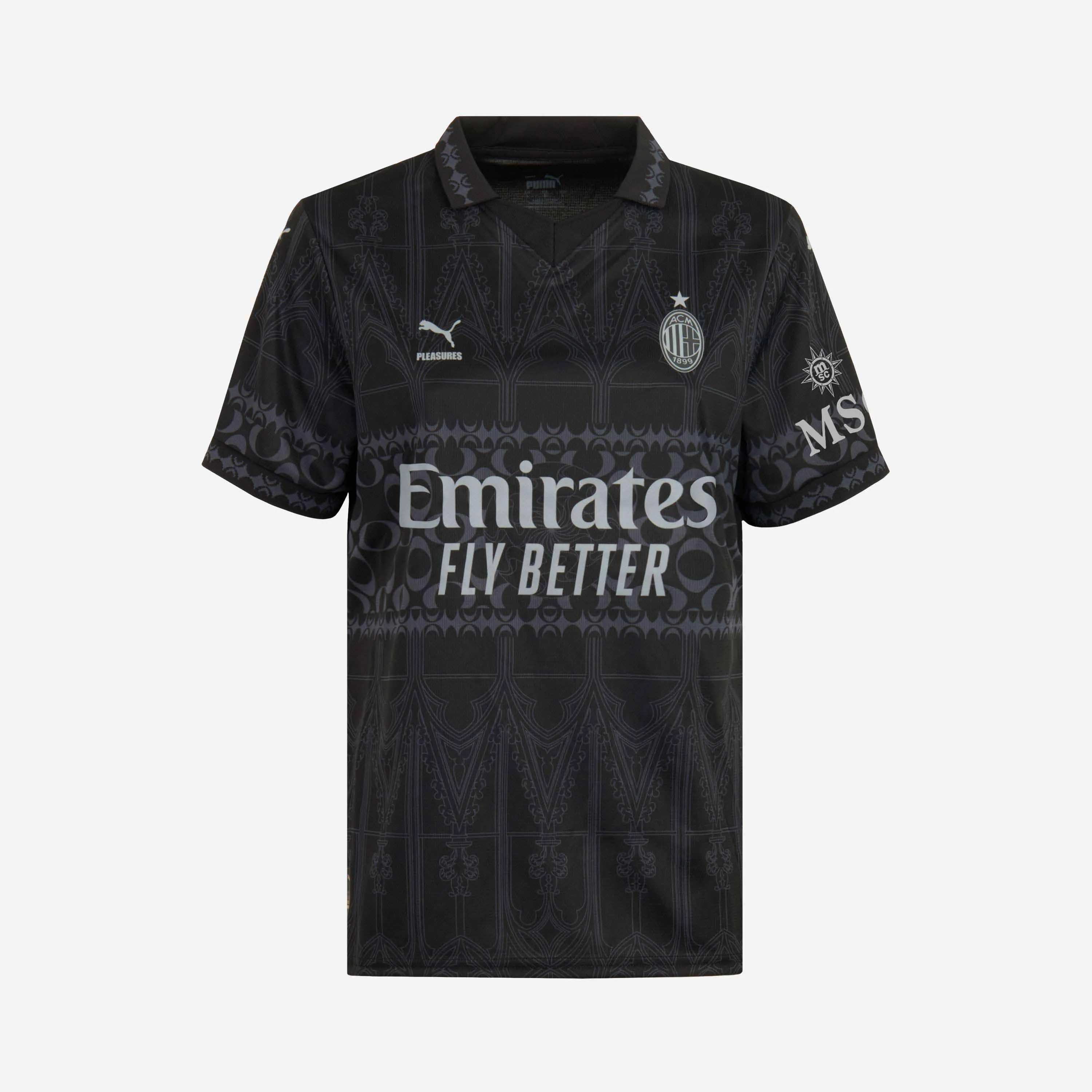 MAGLIA GARA DONNA AC Milan x Pleasures 2023/24