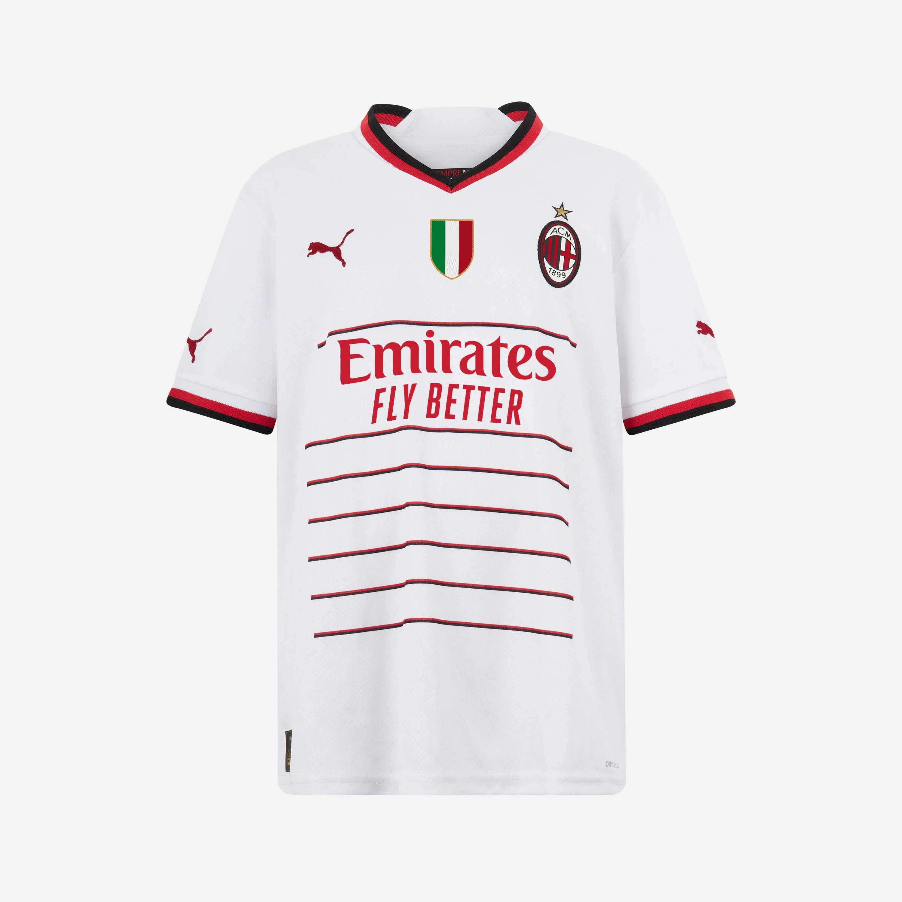 MAGLIA MILAN GARA AWAY BAMBINO REPLICA 2022/23