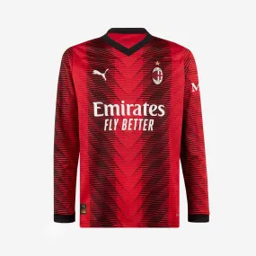 MAGLIA MILAN GARA HOME 2023/24 A MANICHE LUNGHE