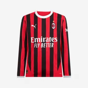 MAGLIA MILAN GARA HOME 2024/25 A MANICHE LUNGHE