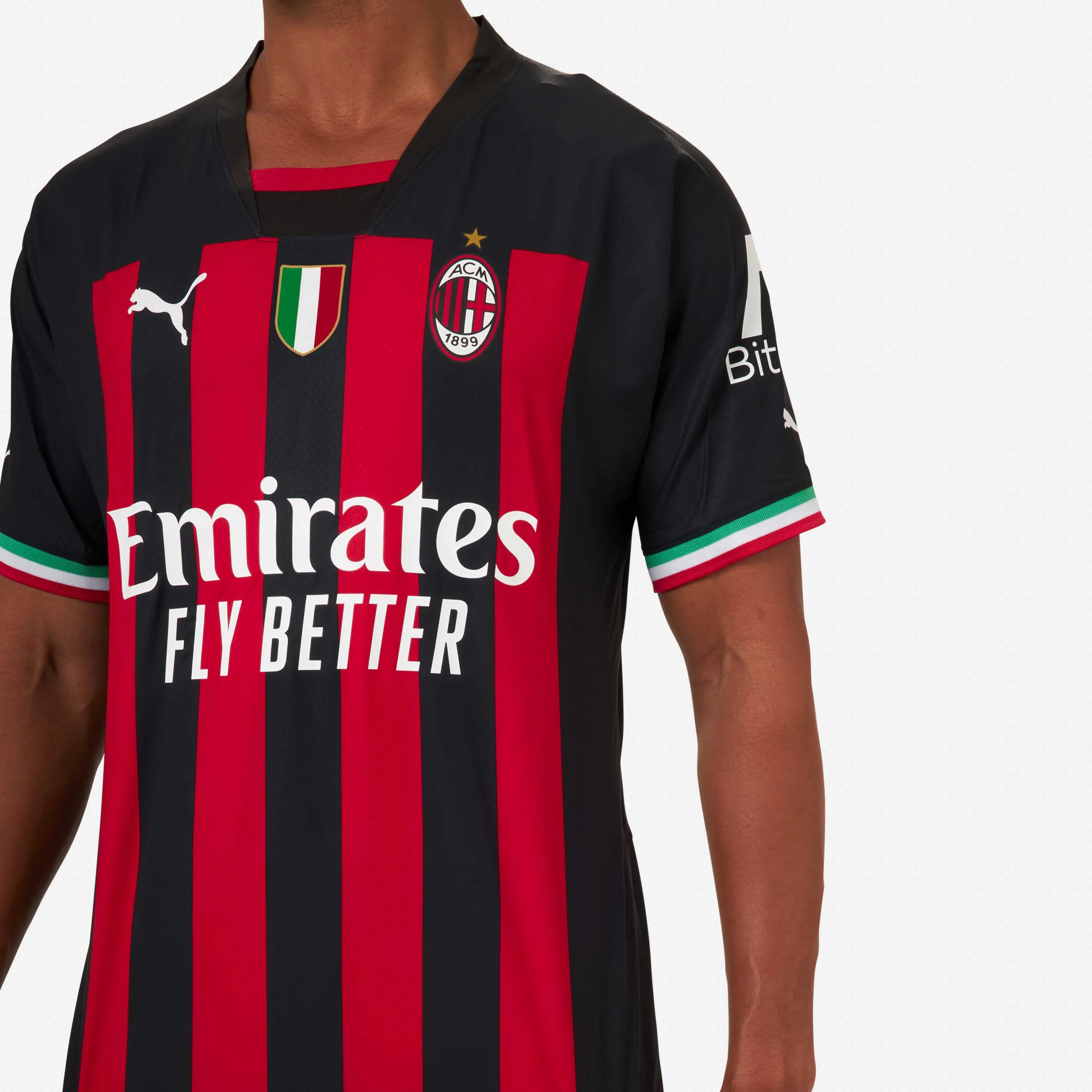 MAGLIA MILAN GARA HOME AUTHENTIC 2022/23