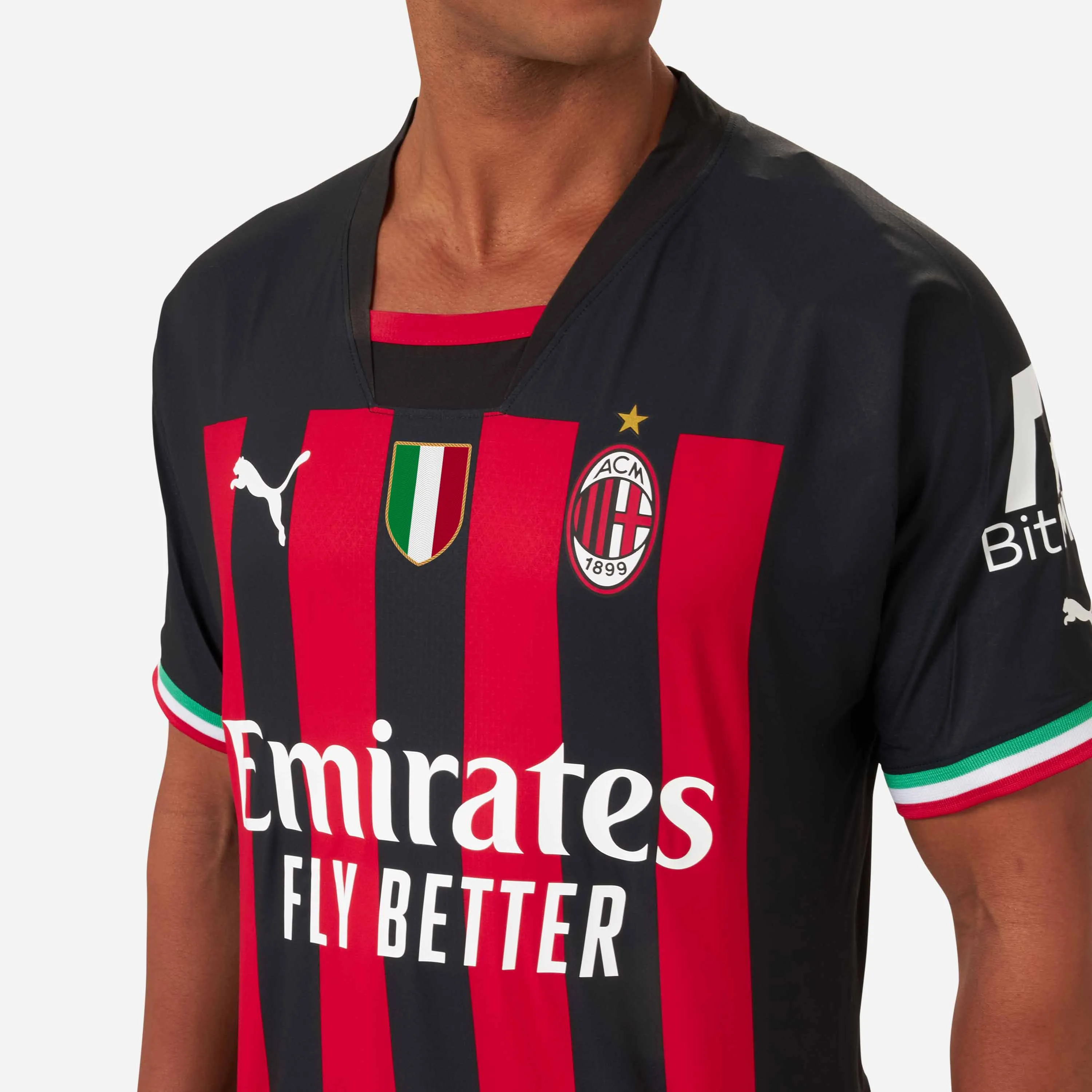 MAGLIA MILAN GARA HOME AUTHENTIC 2022/23