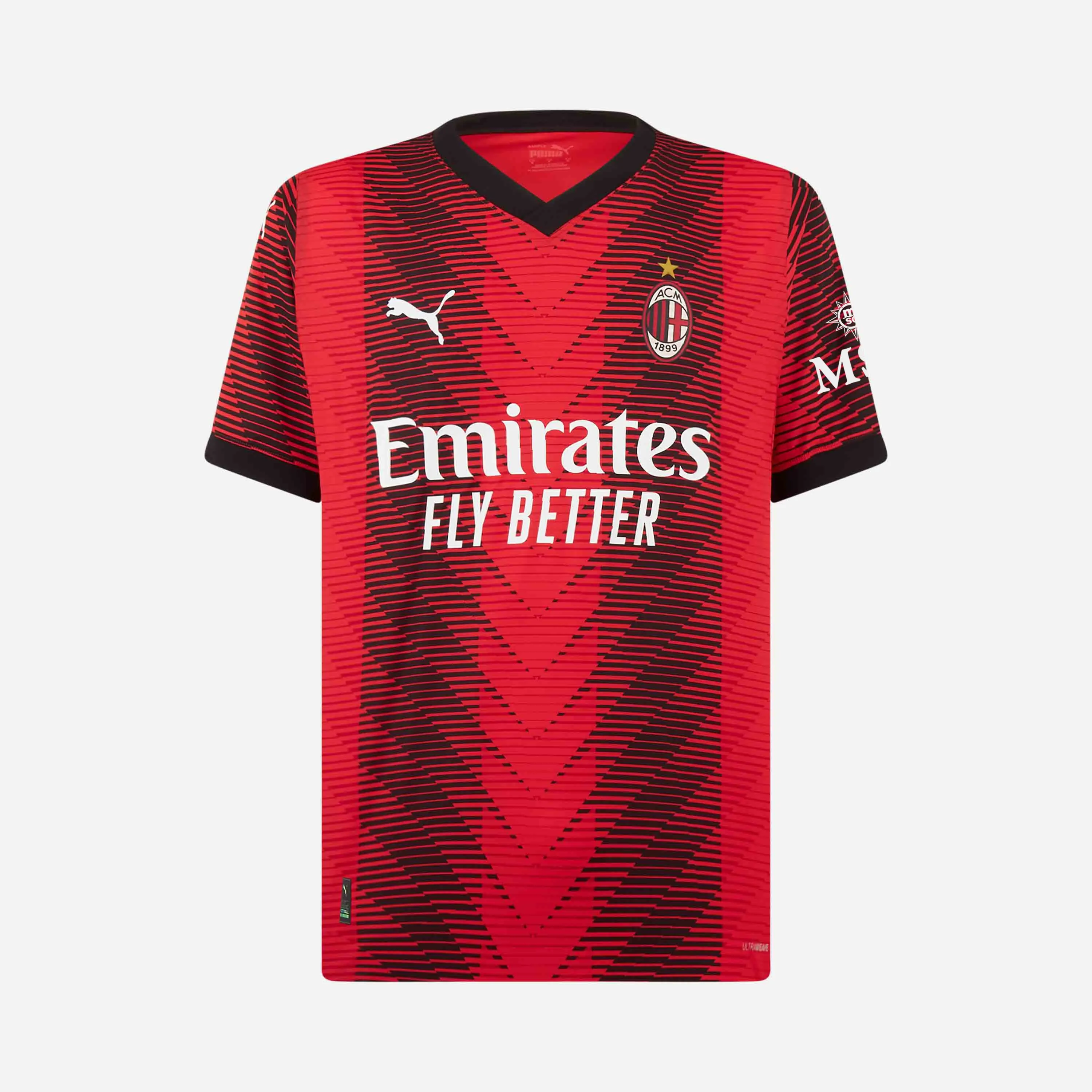 MAGLIA MILAN GARA HOME AUTHENTIC 2023/24