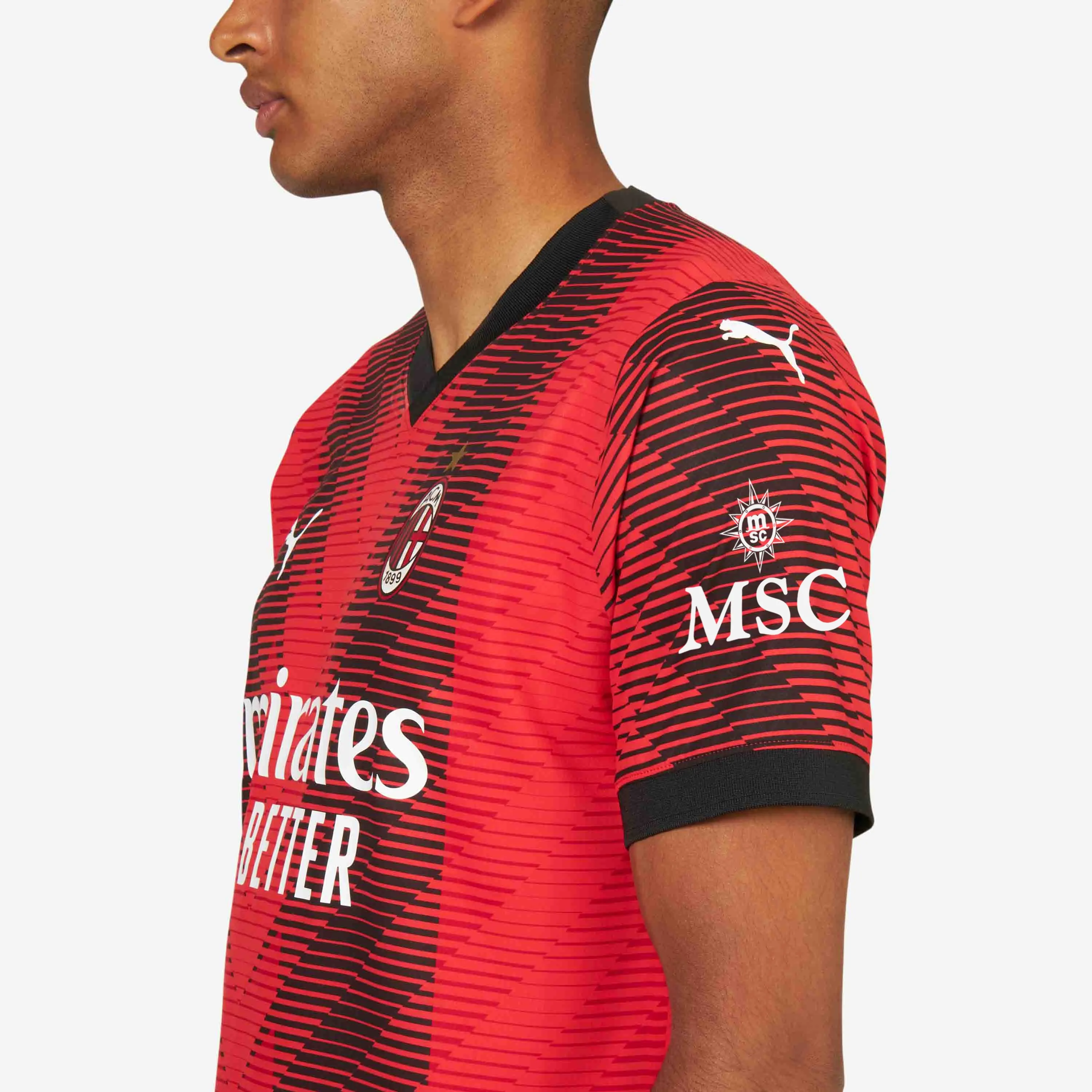 MAGLIA MILAN GARA HOME AUTHENTIC 2023/24