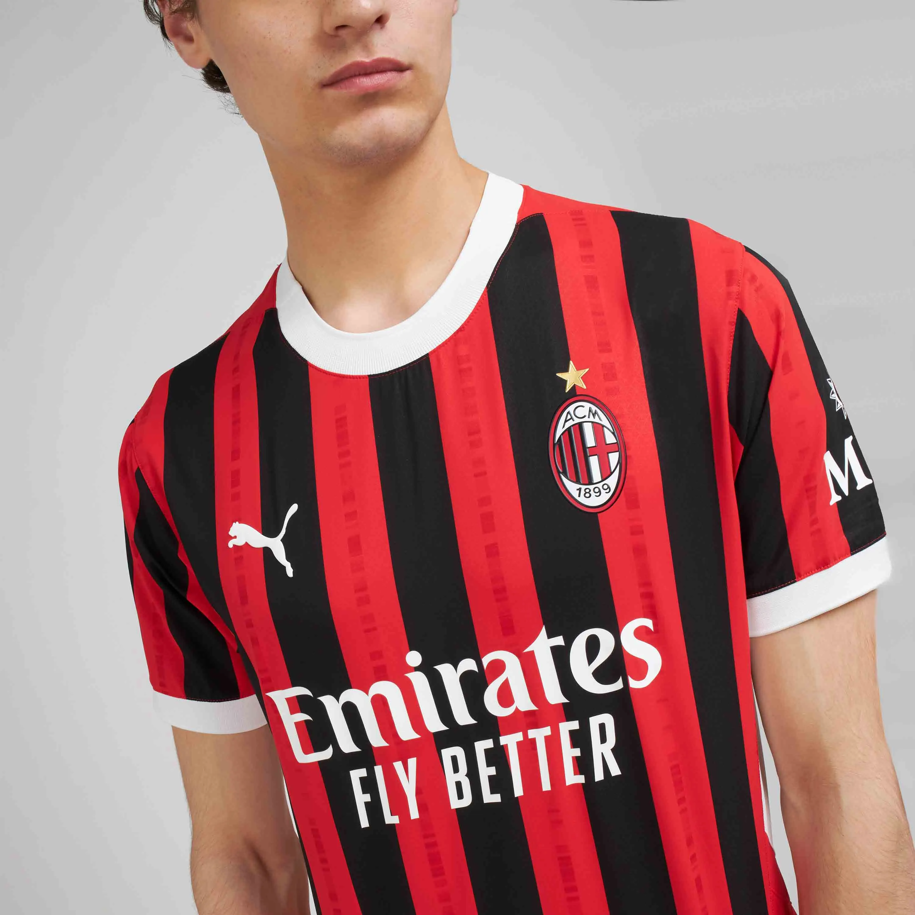 MAGLIA MILAN GARA HOME AUTHENTIC 2024/25