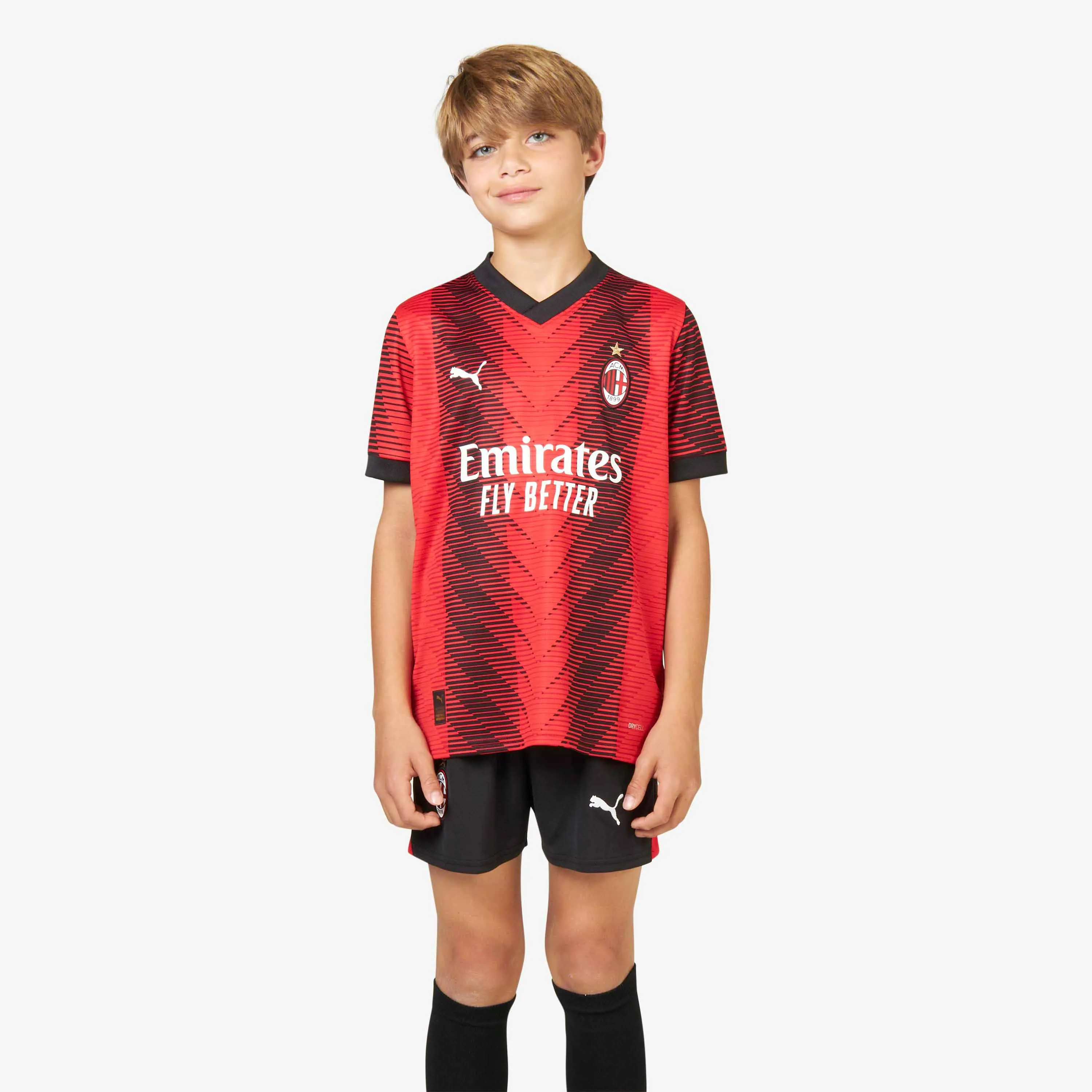 MAGLIA MILAN GARA HOME BAMBINO 2023/24