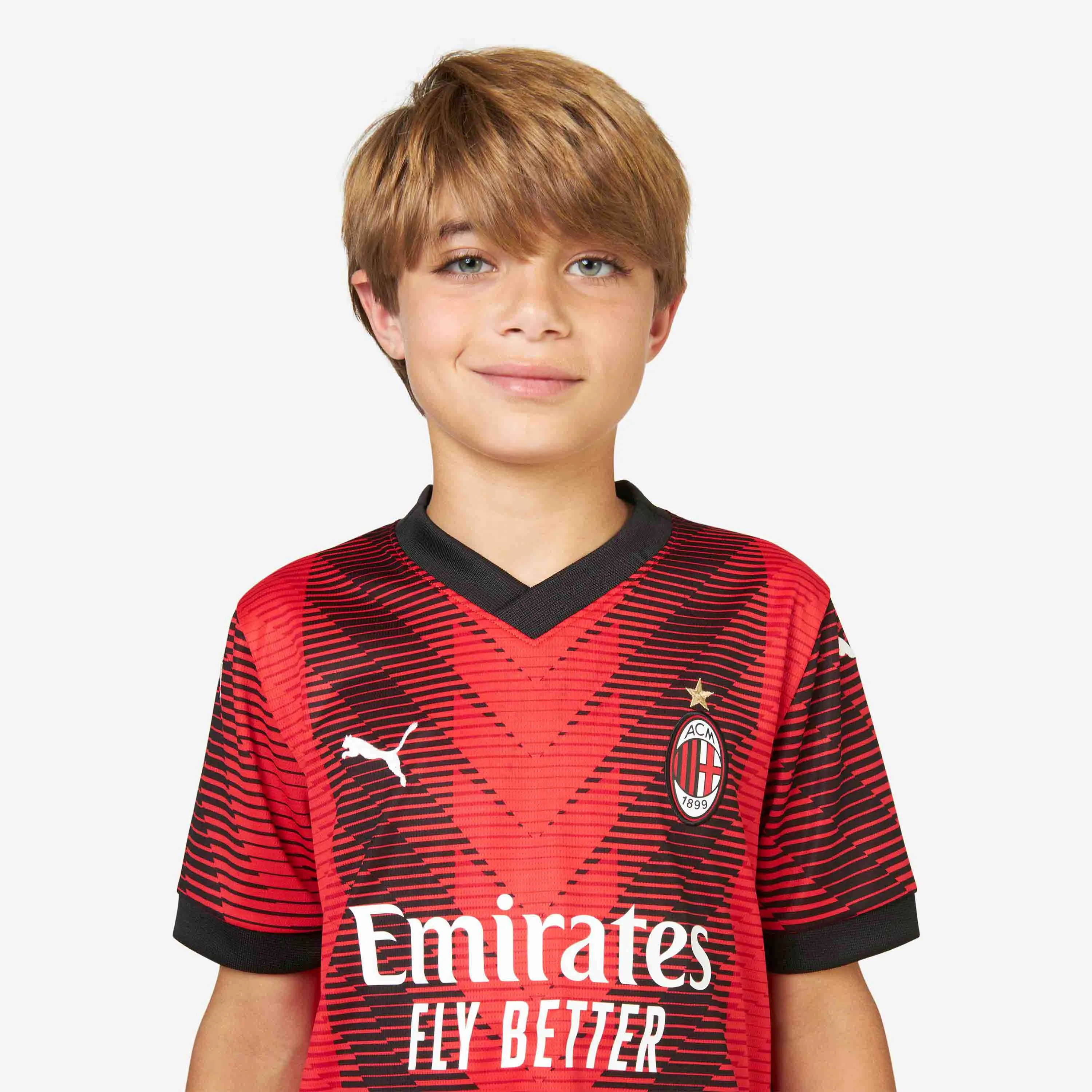 MAGLIA MILAN GARA HOME BAMBINO 2023/24