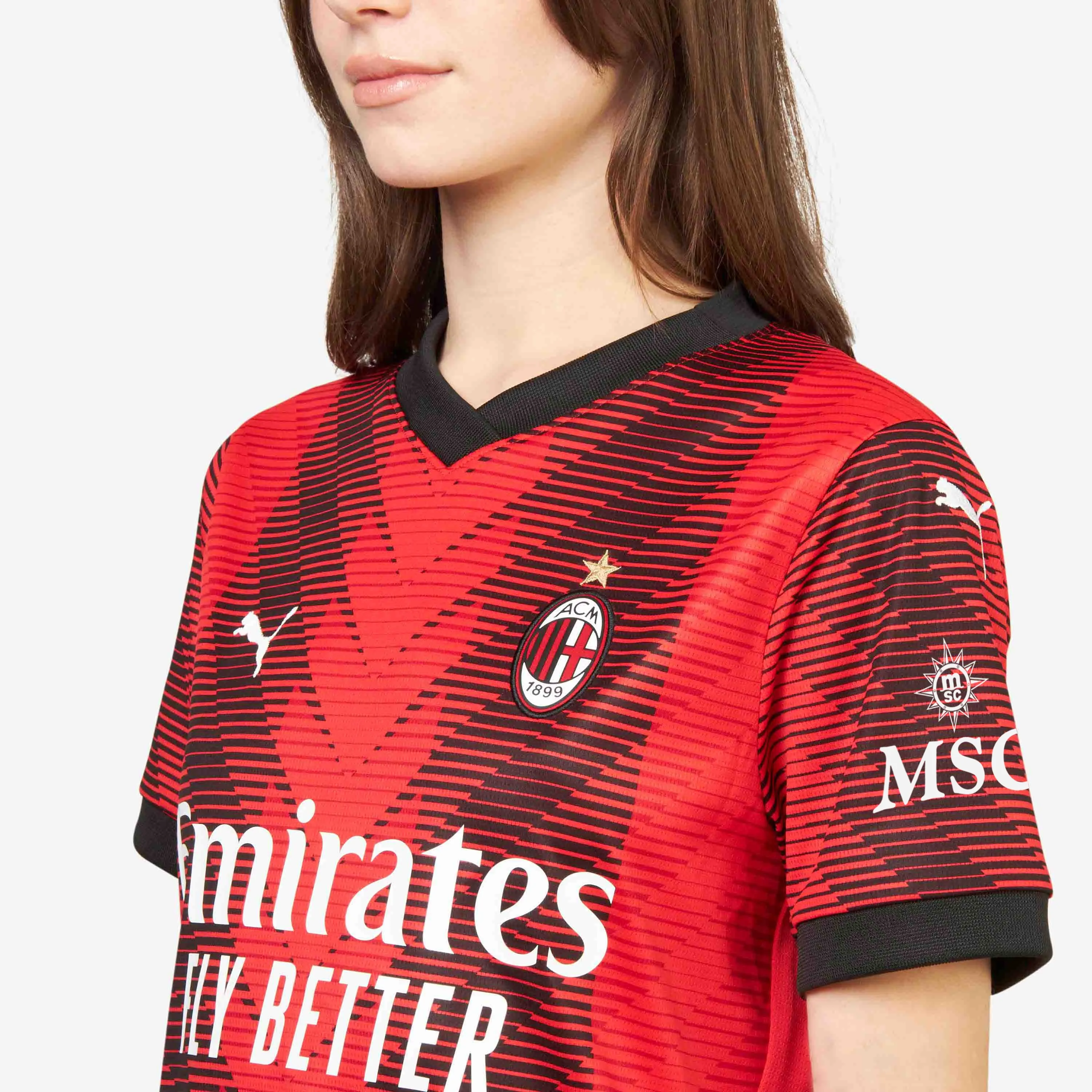 MAGLIA MILAN GARA HOME DONNA 2023/24