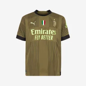 MAGLIA MILAN GARA THIRD AUTHENTIC 2022/23