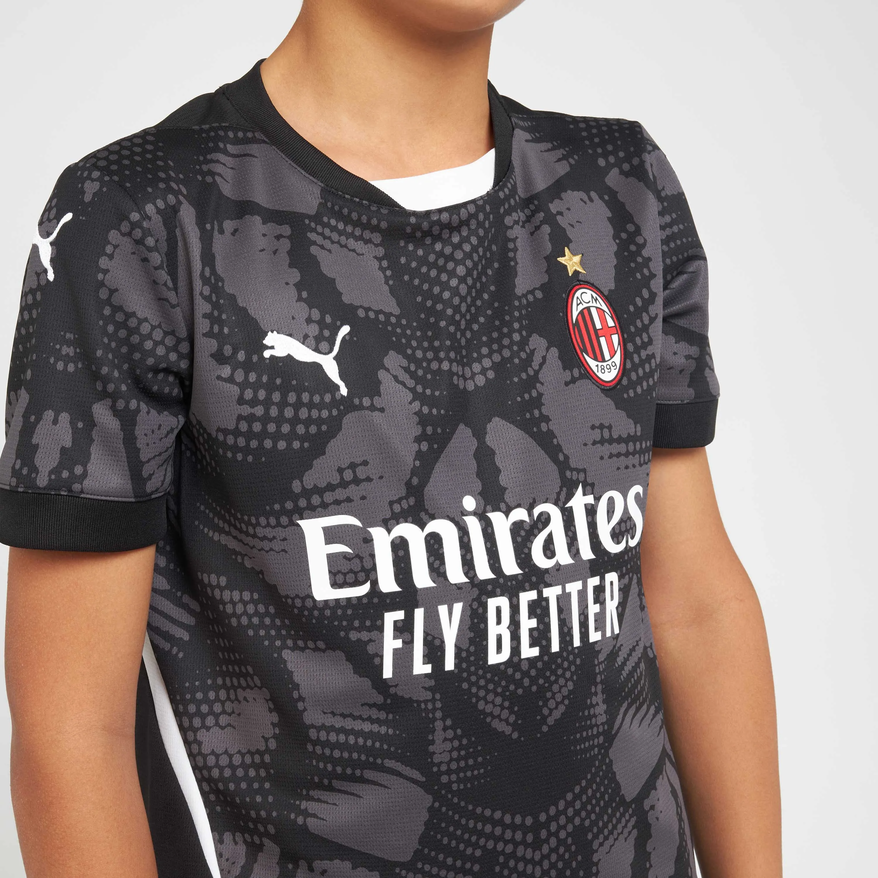 MAGLIA MILAN PORTIERE BAMBINO HOME 2024/25