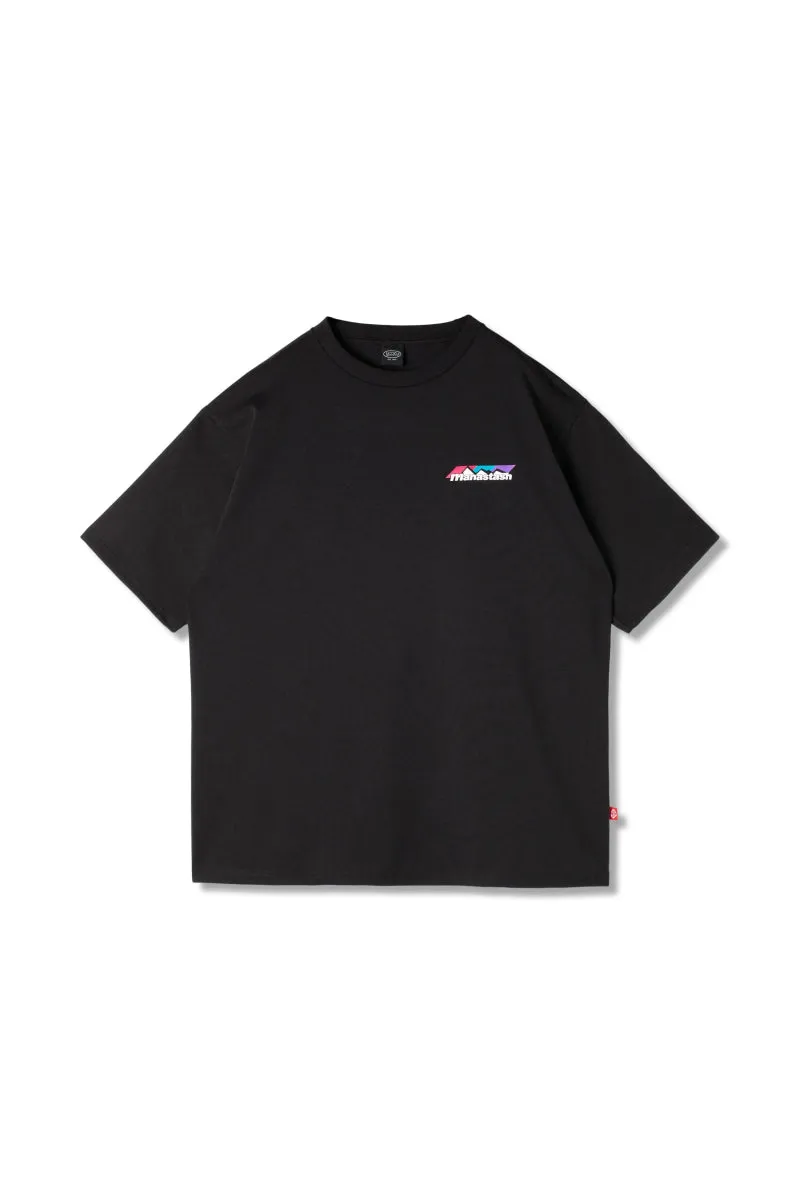 Manastash POLY TEE SCHEME LOGO Black