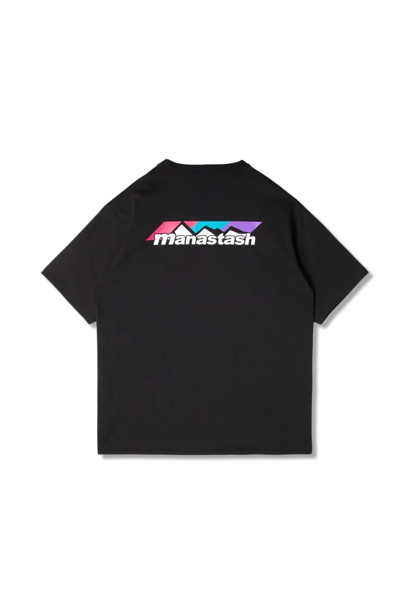 Manastash POLY TEE SCHEME LOGO Black