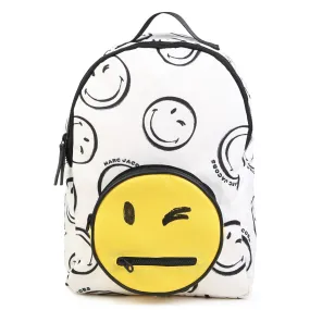 Marc Jacobs Backpack Smiley White