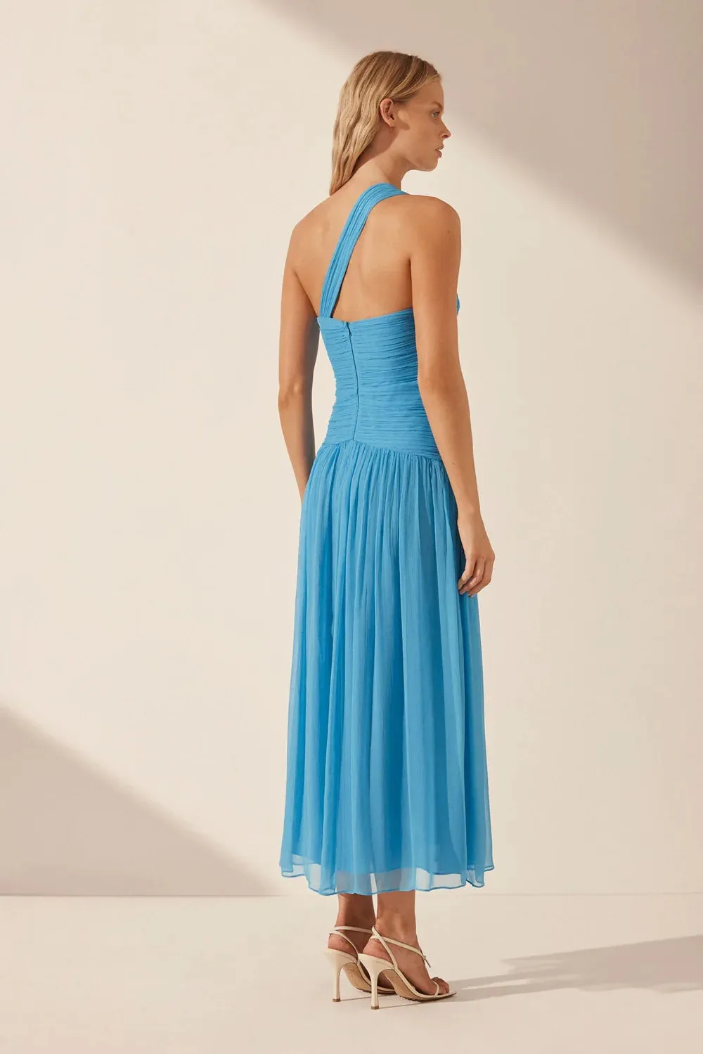 Margot One Shoulder Midi Dress