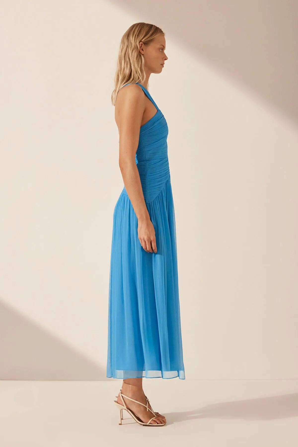 Margot One Shoulder Midi Dress