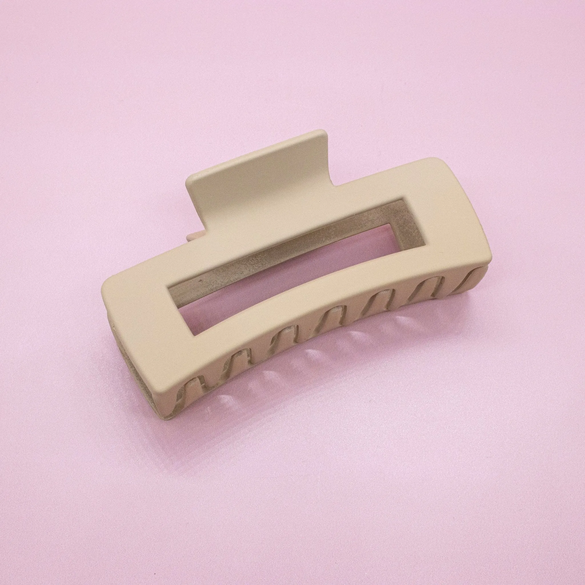 Matte Hair Claw Clip - Large Square