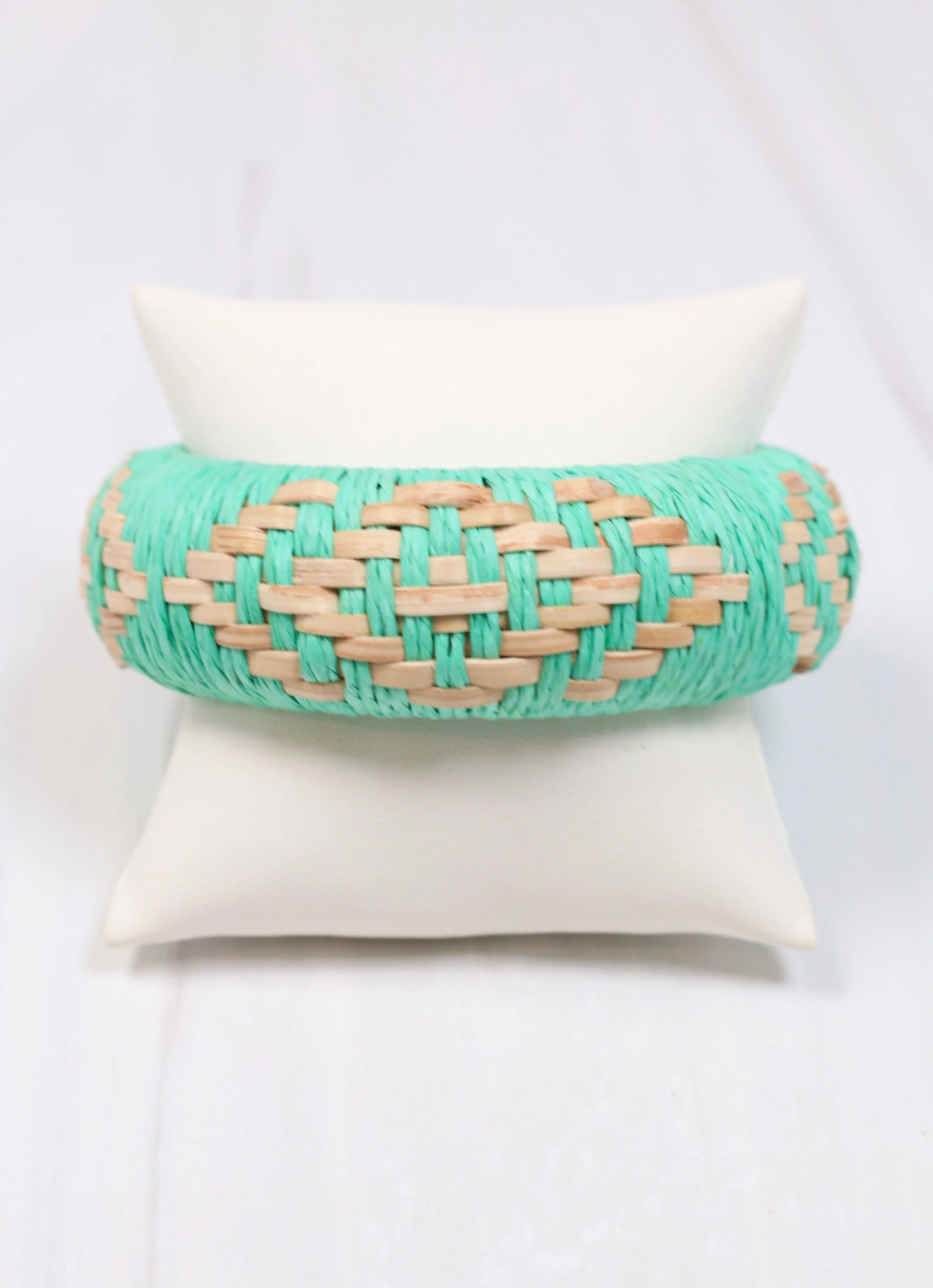 Melbourne Woven Bangle TURQUOISE