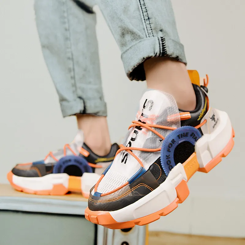 Men Fashion Week Runway Sneakers 