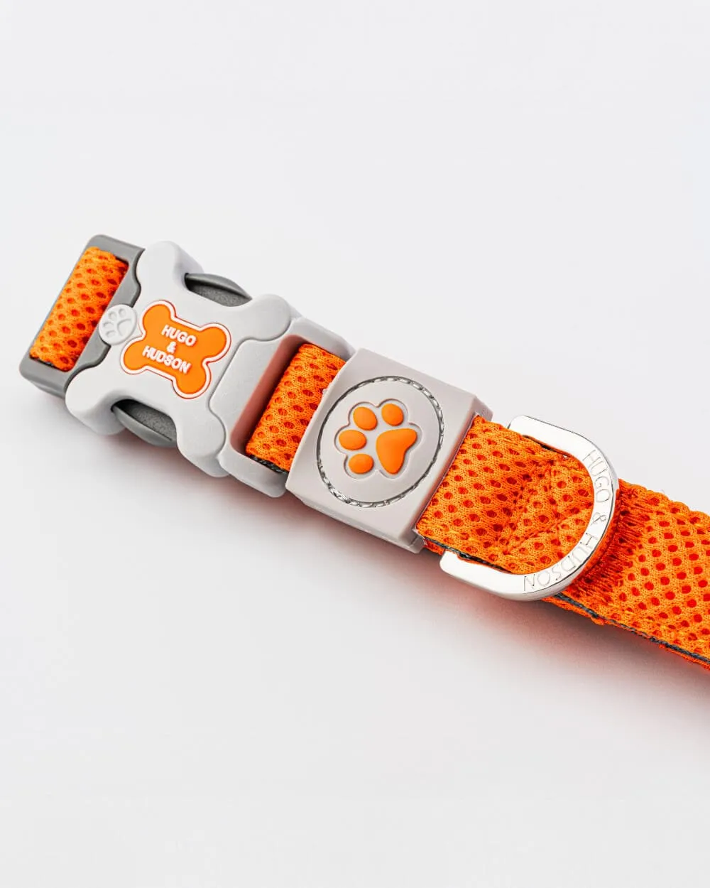 Mesh Dog Collar - Orange