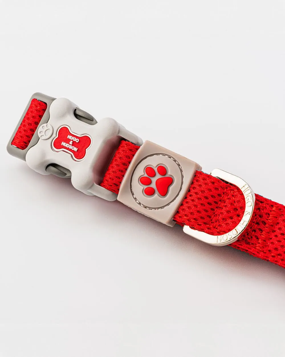 Mesh Dog Collar - Red