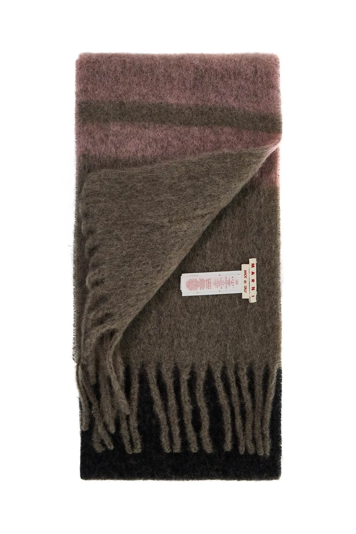 mohair scarf for stylish SCMC0122Y0 UAW037 PRUNE VIOLET