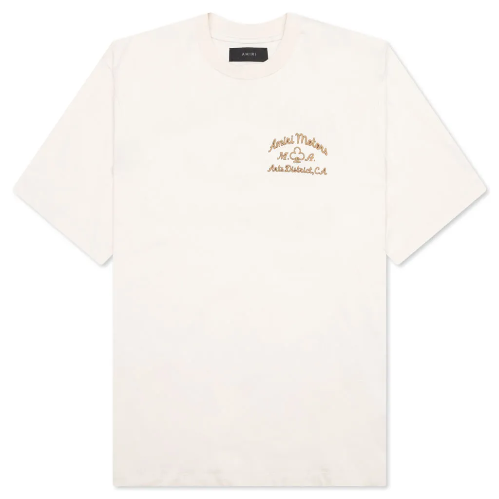 Motors Tee - Alabaster