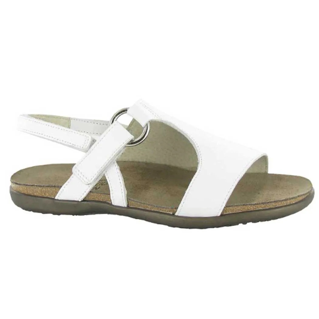 Naot Olivia Sandal Soft White Leather (Women's)