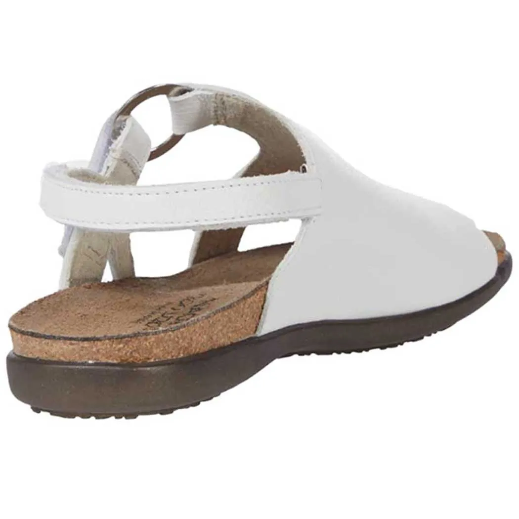 Naot Olivia Sandal Soft White Leather (Women's)