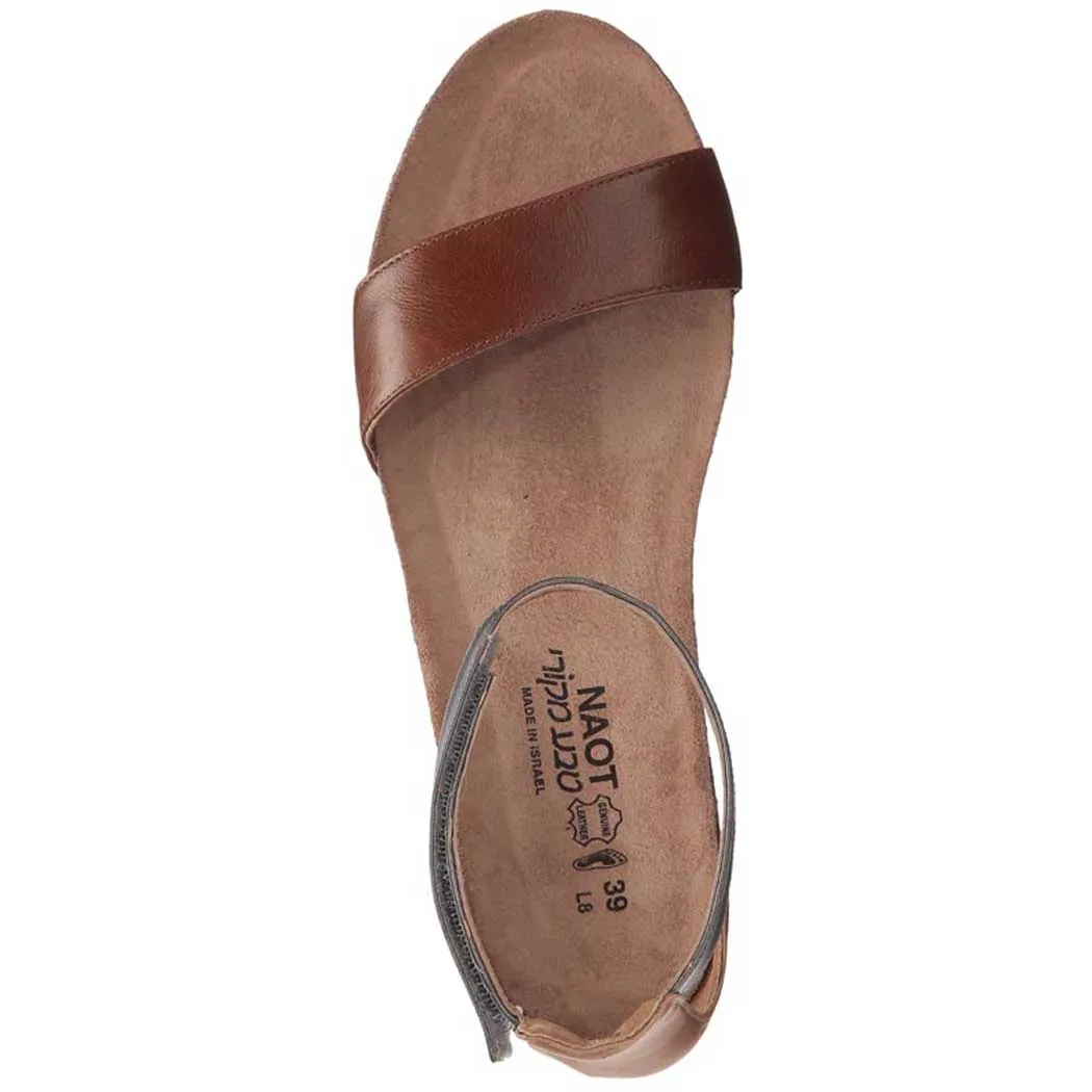 Naot Pixie Sandal Maple/ Latte/ Mirror (Women's)