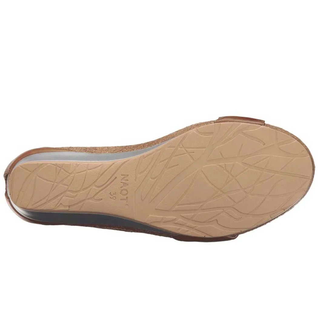 Naot Pixie Sandal Maple/ Latte/ Mirror (Women's)