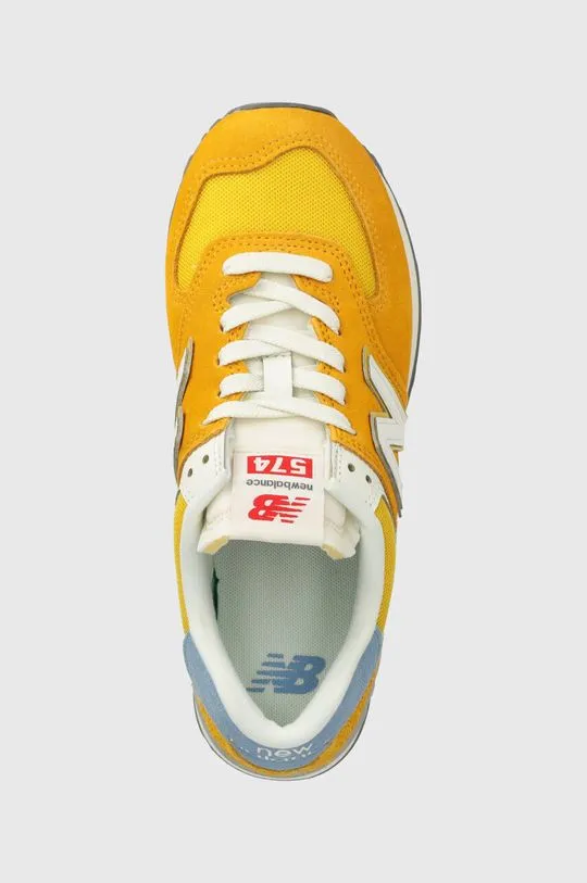 New Balance sneakers 574 yellow color WL574YJ2