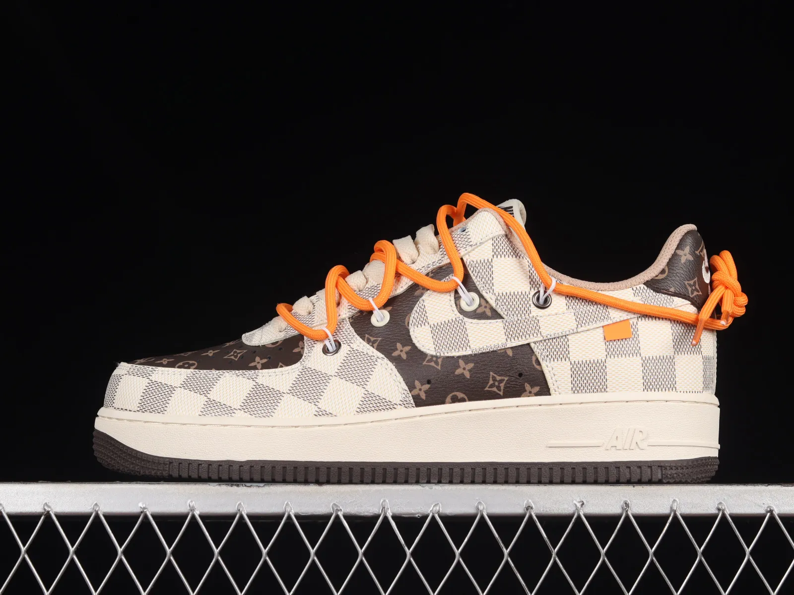 Nike Air Force 1 07 Low Brown Beige White Orange CV1724-112