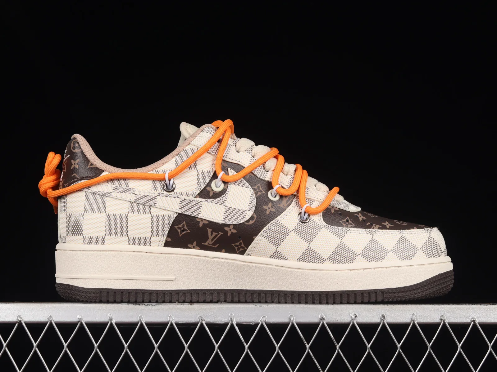 Nike Air Force 1 07 Low Brown Beige White Orange CV1724-112