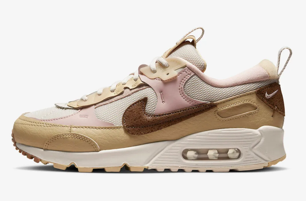 Nike Air Max 90 Futura Neapolitan Beige Sail Brown Pink DZ4704-100