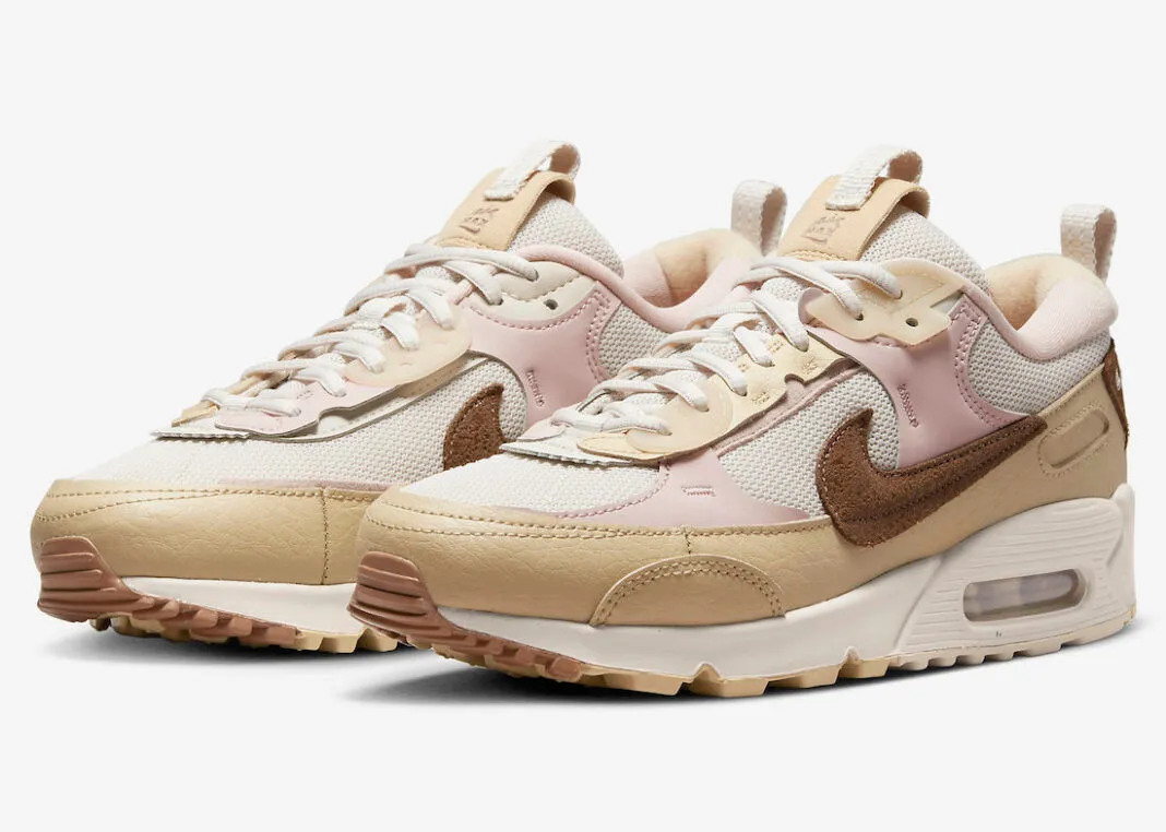 Nike Air Max 90 Futura Neapolitan Beige Sail Brown Pink DZ4704-100