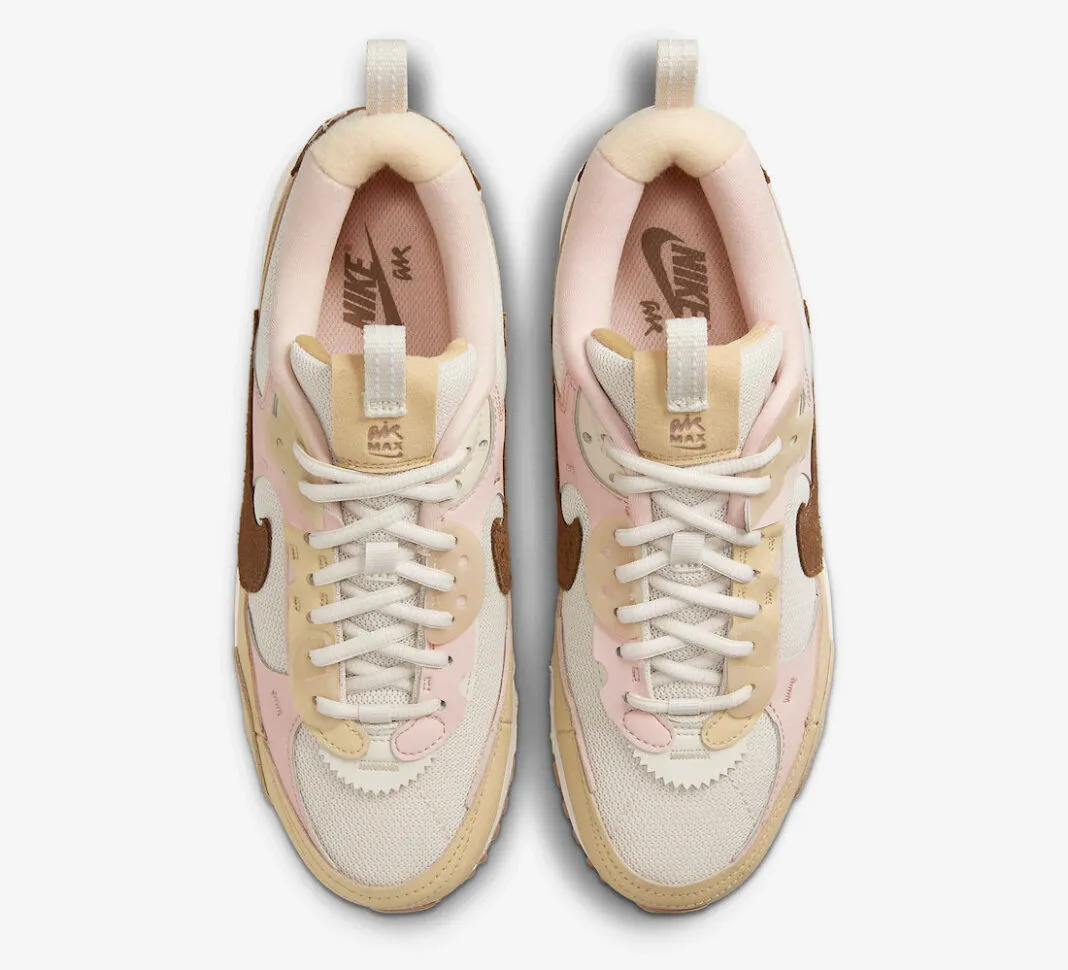 Nike Air Max 90 Futura Neapolitan Beige Sail Brown Pink DZ4704-100