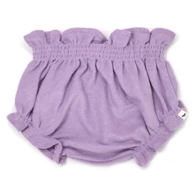 oh baby! Cotton Terry High Waisted Tushie - Lavender