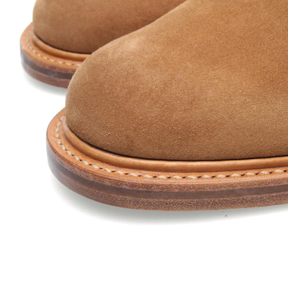 Oliver Spencer Suede Monk ShoeCamel