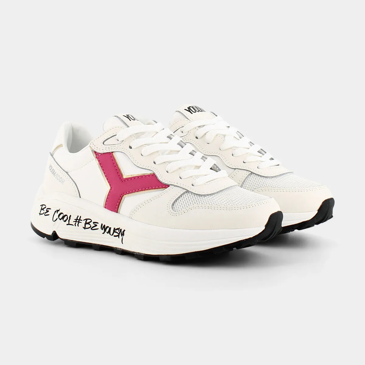 OW-E21D-06BIANCO ROSA- SNEAKERS