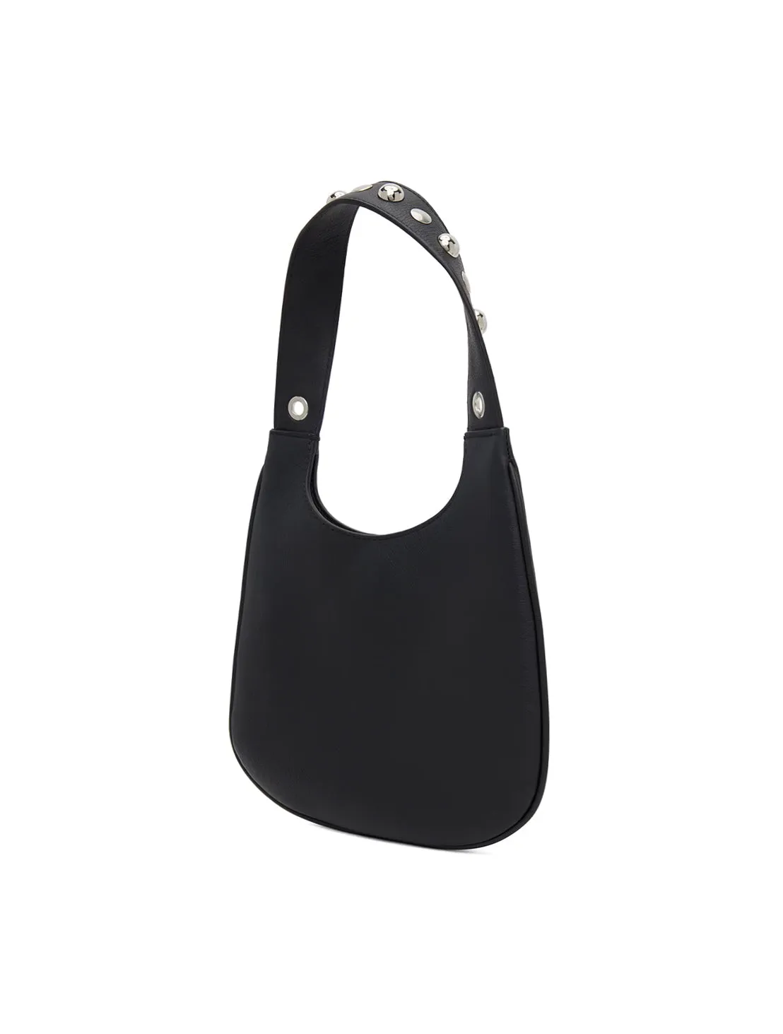 Panconesi Black Diamanti Small Saddle Bag