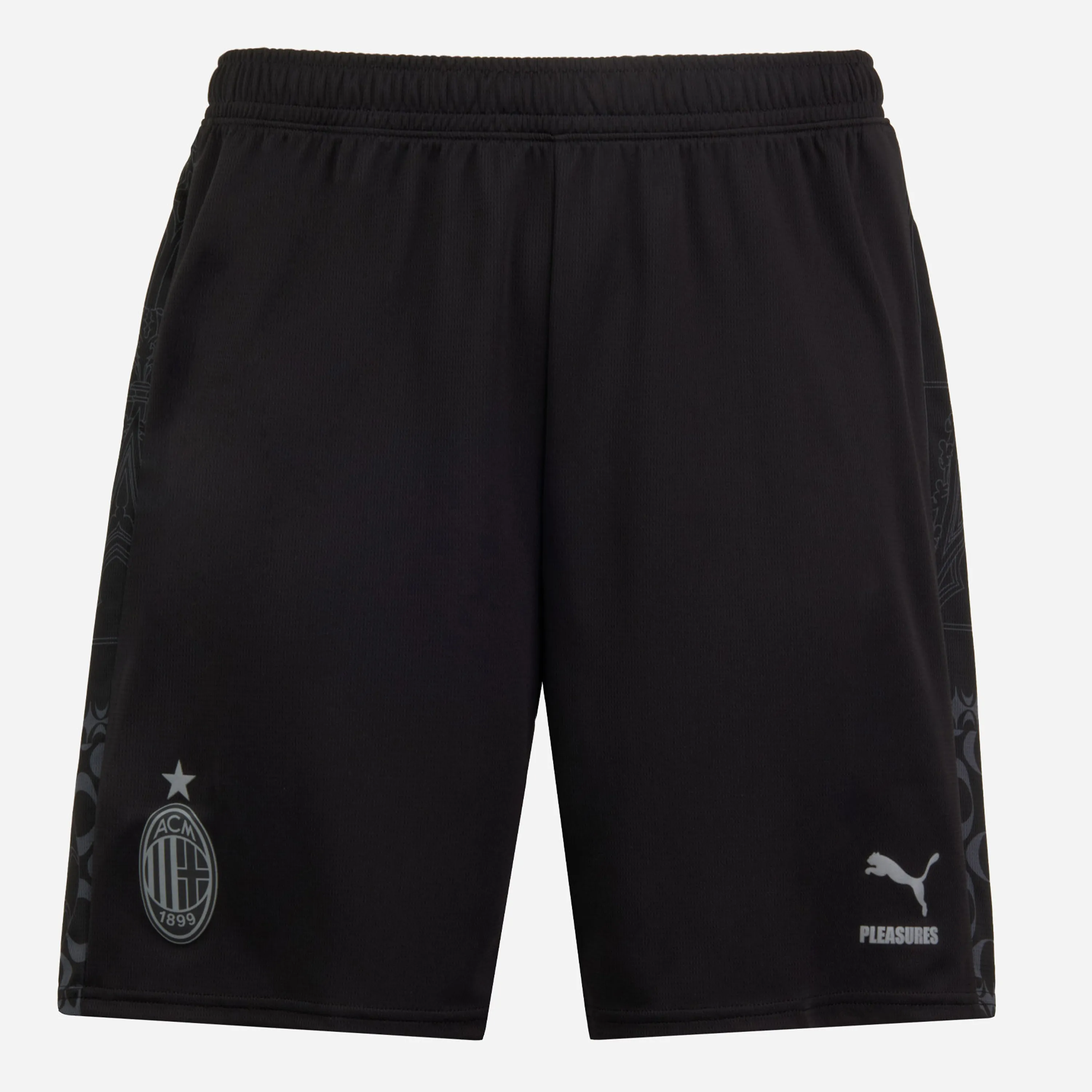 PANTALONCINI GARA AC Milan x Pleasures 2023/24  – Dark version